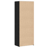Highboard 2 pcs Black Oak 70 x 42.5 x 185 cm 3365593