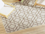 Indoor & Outdoor Rug Short Pile Multicolour 160x230 cm Anti Slip 4007208