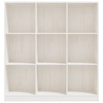 Book Cabinet/Room Divider White 104x33.5x110 cm Solid Pinewood 809973