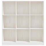 Book Cabinet/Room Divider White 104x33.5x110 cm Solid Pinewood 809973