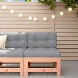 Middle Sofa with Cushions Solid Wood Douglas 825665