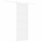 Sliding Door ORKDAL White 78 x 211 cm Solid Pine Wood 3333753