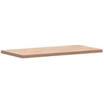 Table Top 80x40x2.5 cm Rectangular Solid Wood Beech 3188882