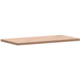 Table Top 80x40x2.5 cm Rectangular Solid Wood Beech 3188882