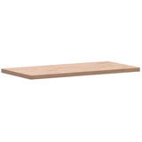 Table Top 80x40x2.5 cm Rectangular Solid Wood Beech 3188882