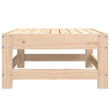 Garden Footstool Solid Wood Pine 825485