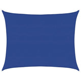Sunshade Sail 160 g/m Rectangular Blue 6x8 m HDPE 311525