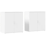 Sideboards 2 pcs White 79x38x80 cm Engineered Wood 3276602