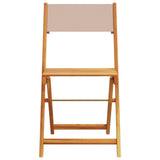 Garden Chair Set of 6 Taupe 3214617