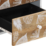 Bedside Cabinets 2 pcs 40x33.5x46 cm Solid Wood Mango 4018663