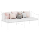 Sofa Bed Frame White Powder-coated metal Single 324774