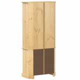 Highboard Corona 74x38x170 cm Solid Wood Pine 4002782