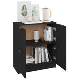 Sideboard Black 60x30x70 cm Engineered Wood 811098
