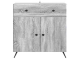 Sideboard Grey Sonoma 66 x 34.5 x 90 cm Engineered Wood 895561