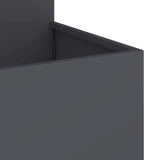 Garden Planter Anthracite 100 x 100 x 60 cm Steel 865864