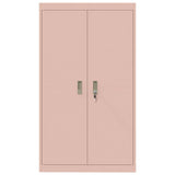 Storage Cabinet Pink 80 x 40 x140 cm Steel 3406179
