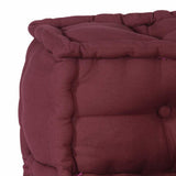 Modular Sofa 2 pcs Maroon 140 x 70 x 56 cm Fabric 3315071