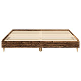 Bed Frame Old Wood Engineered Wood Double Durable Bed Frame 3329028