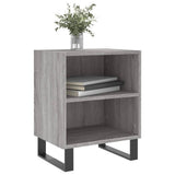 Bedside Cabinets 2 pcs Grey Sonoma 40x30x50 cm Engineered Wood 826809
