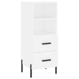 Highboard White 34,5x34x180 cm Engineered Wood 3199305