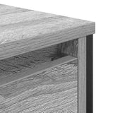 Bathroom Basin Cabinet with Drawers Grey Sonoma 60x34.5x60 cm 861885