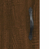 Highboard Brown Oak 69.5x31x115 cm Engineered Wood 830323