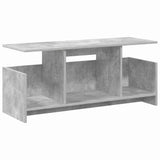 TV Stand Concrete Grey 102 x 35 x 45 cm Engineered Wood 890995