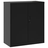 File Cabinet Black 79x40x90 cm Steel 339734