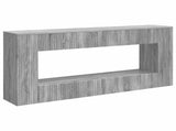 Console Table Grey Sonoma 155 x 29 x 74 cm Engineered Wood 899892