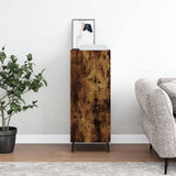 Sideboard Smoked Oak 34.5x34x90 cm Engineered Wood 828561