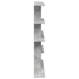 Wall Shelving Unit Grey 102 x 20 x 130 cm Engineered Wood 8012055