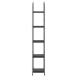 Bookshelf Black Oak 40 x 30 x 183 cm Engineered wood 879869