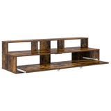 Studio Desk Smoked Oak 152 x 42.5 x 36 cm Engineered Wood 8006720