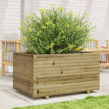 Garden Planter 90x60x49.5 cm Impregnated Wood Pine 3282568