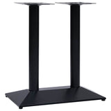 Bistro Table Leg Black 70x40x72 cm Cast Iron 325438