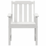 Garden Dining Chair 6 pcs White 65.5 x 55.5 x 88cm Plastic 3335798