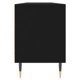 TV Cabinet Black 150x30x44.5 cm Engineered Wood 831261