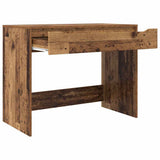 Desk with Drawer Old Wood 100 x 50 x 78 cm Engineered Wood 888945
