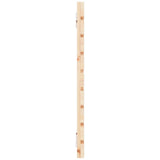 Wall Headboard 126x3x63 cm Solid Wood Pine 824728