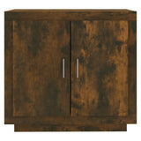 Sideboard Smoked Oak 80x40x75 cm Engineered Wood 817234