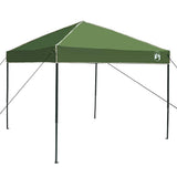 Canopy Tent Manual Green 243 x 243 x 251 cm Fabric 42007378