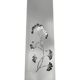 Solar LED Pathway Light 2 pcs Silver Galvanized Steel 879756