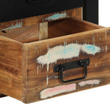 Bedside Cabinet Multicolour 40x35x40 cm Solid Wood Reclaimed 4015954