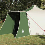 Tipi Tent with Roof Green 492 x 492 x 275 cm Taffeta 42000987