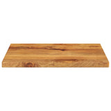 Table Top 60x50x2.5 cm Rectangular Solid Wood Mango 371587