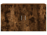 Wall Cabinet Smoked Oak 80x42.5x64 cm Engineered Wood 846135