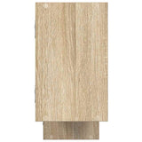 Wall Cube Shelf 5 Compartments Sonoma Oak Engineered Wood 859997