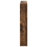 Magazine Rack 2 pcs Smoked Oak 80 x 12 x 70 cm Engineered Wood 890845
