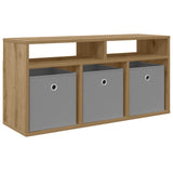 Lowboard with Drawer Artisan Oak 87 x 27.5 x 43 cm 8000587