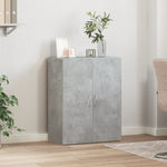 ZNTS File Cabinet Concrete Grey 60x32x77.5 cm Engineered Wood 840768